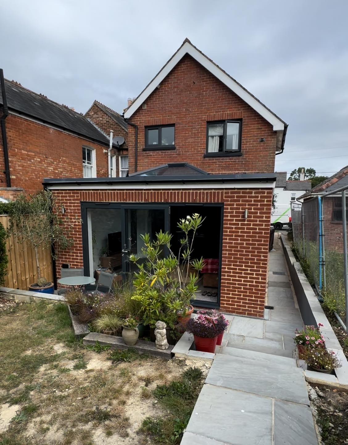 Cowes – Flat Roof Extension with Atrium